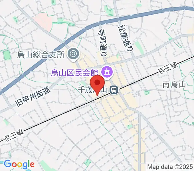 J’Z STUDIO 千歳烏山店の地図