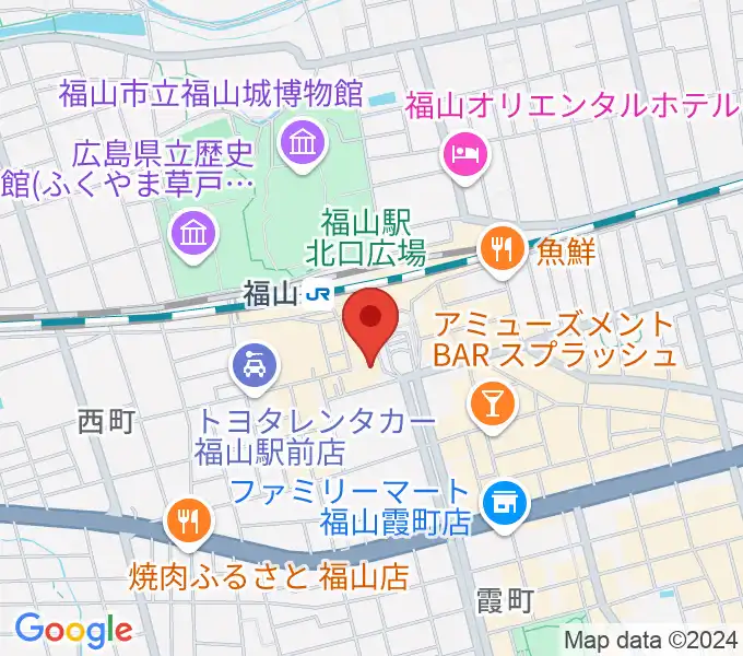 福山Cableの地図