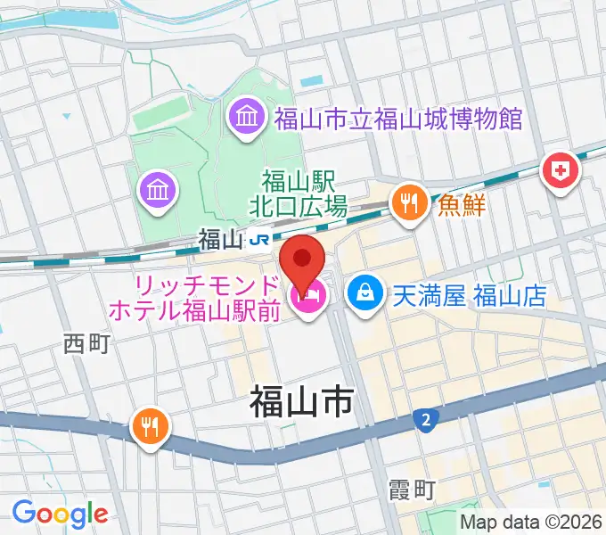 福山Cableの地図