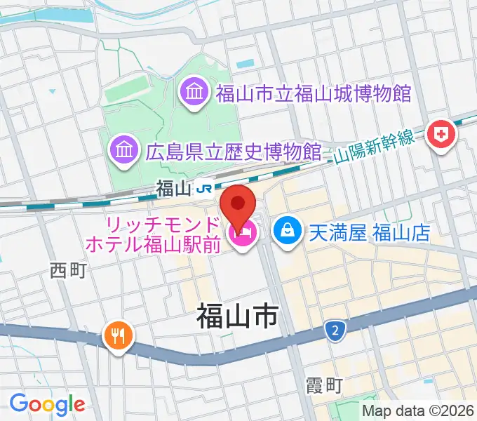 福山Cableの地図