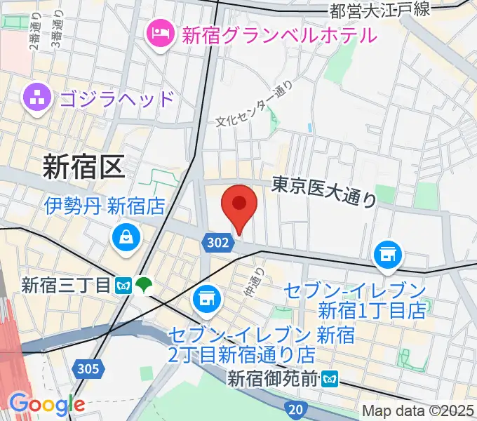 SOUND STUDIO CRUEの地図
