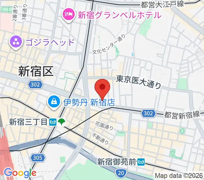 SOUND STUDIO CRUEの地図