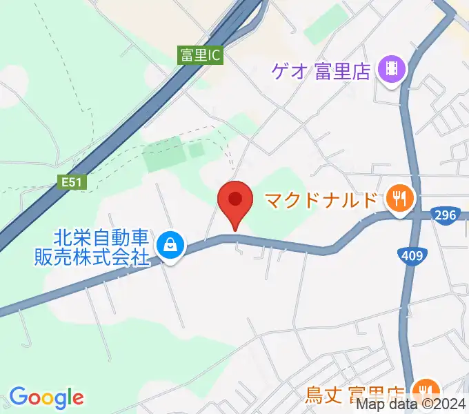 野平工房の地図