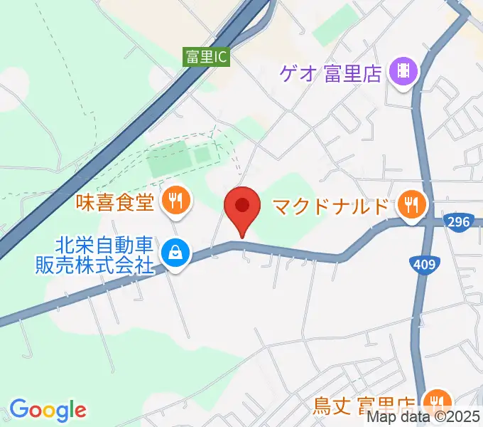 野平工房の地図