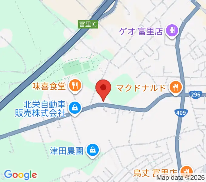 野平工房の地図