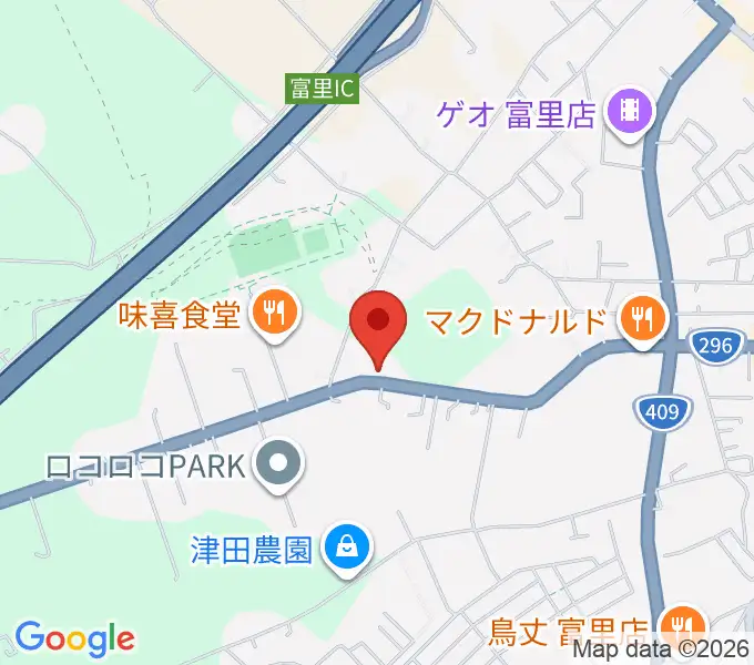 野平工房の地図