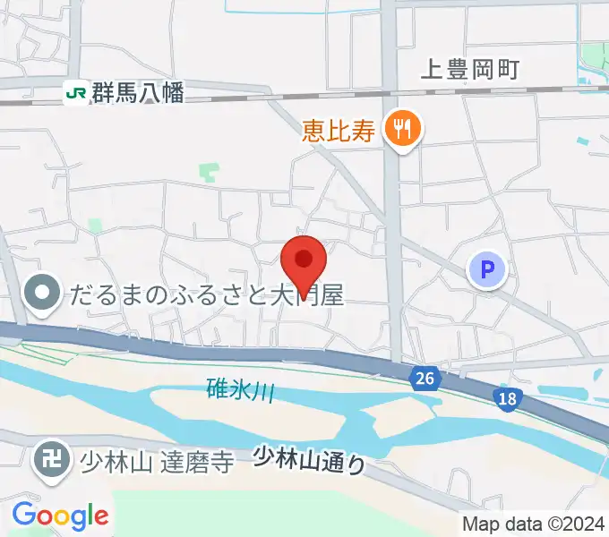 ジャズ喫茶ケイノートの地図