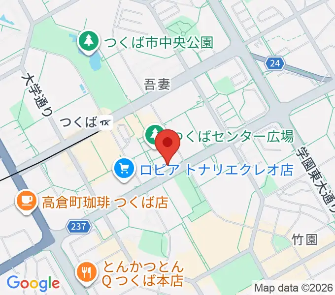 ノバホールの地図