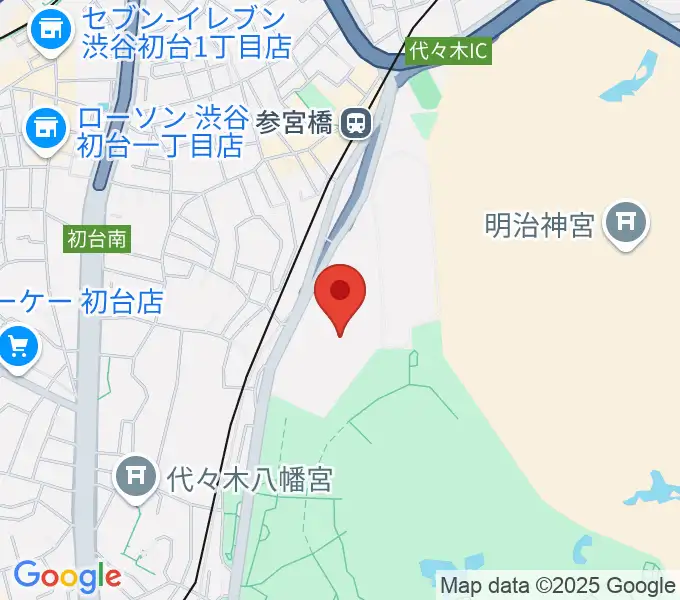 国立オリンピック記念青少年総合センターの地図