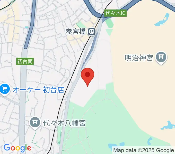 国立オリンピック記念青少年総合センターの地図