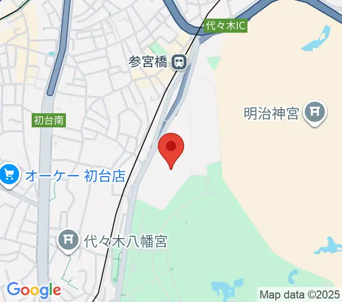 国立オリンピック記念青少年総合センターの地図