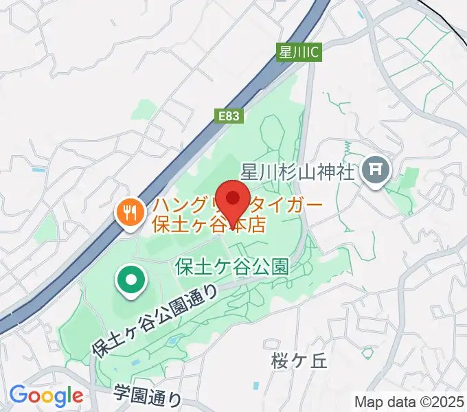 かながわアートホールの地図