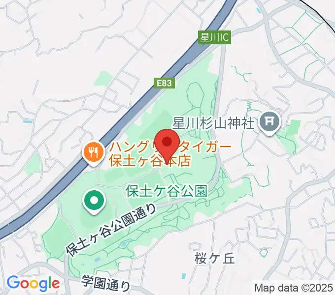 かながわアートホールの地図