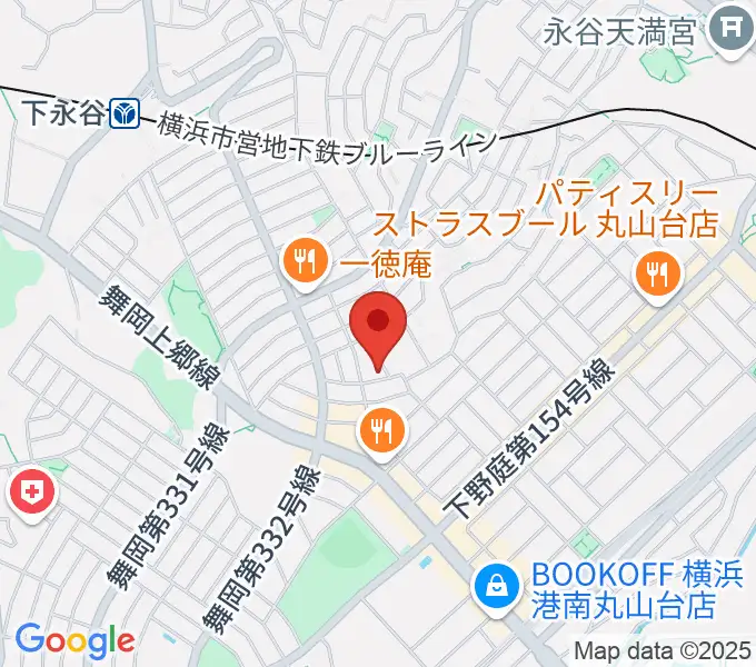森真理マンドリン教室の地図