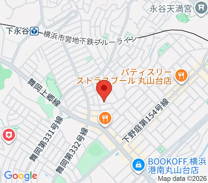 森真理マンドリン教室の地図