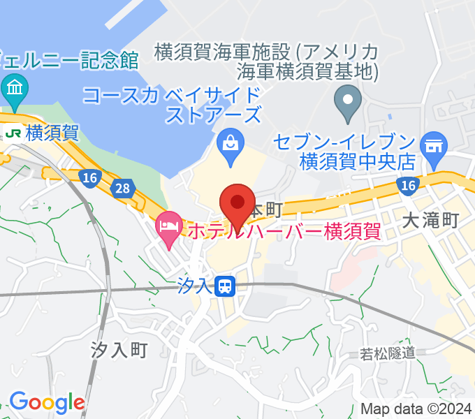 横須賀芸術劇場の場所