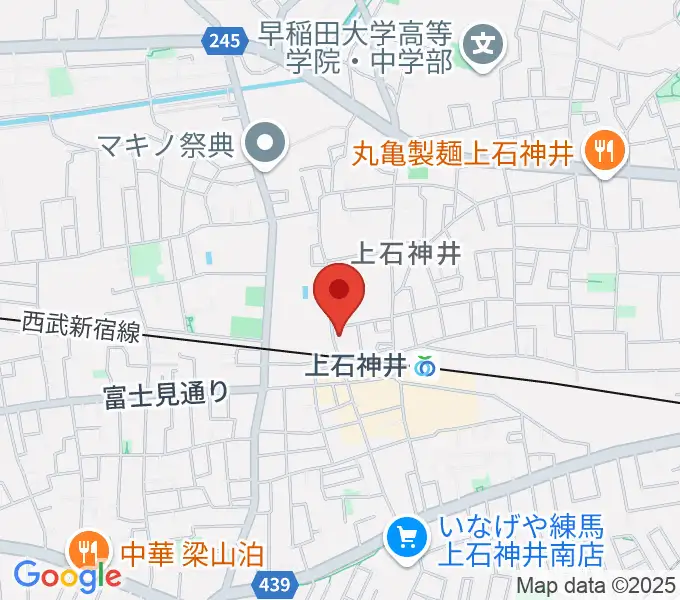 スタジオセイショウの地図