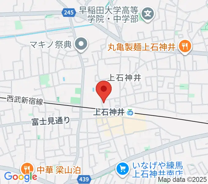 スタジオセイショウの地図