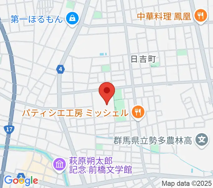 群馬県民会館[休館]の地図