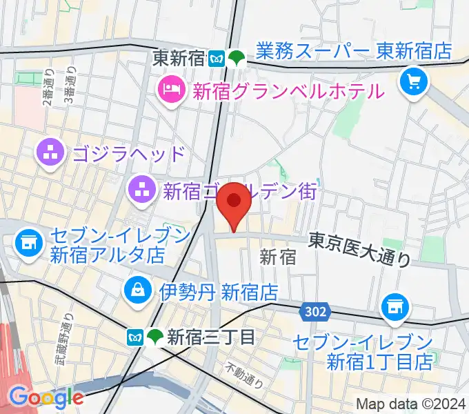 新宿レフカダの地図