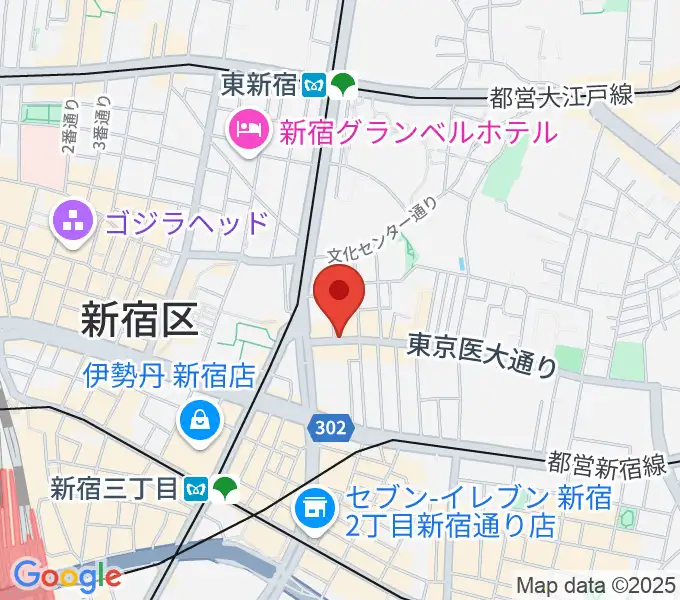 新宿レフカダの地図