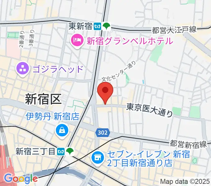 新宿レフカダの地図