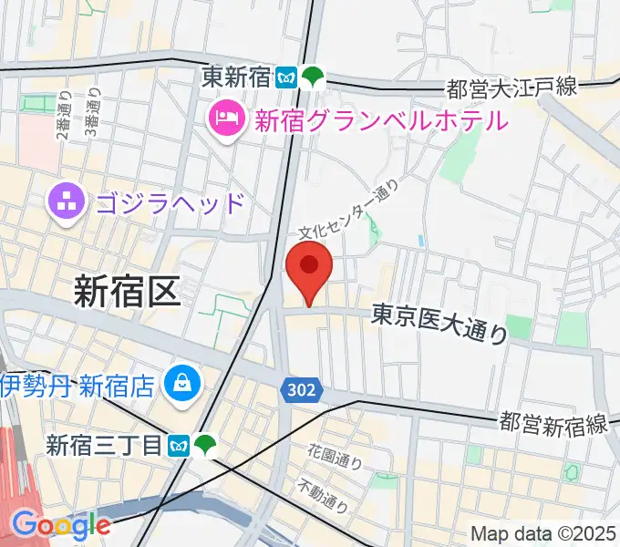 新宿レフカダの地図
