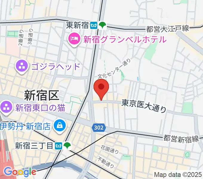 新宿レフカダの地図