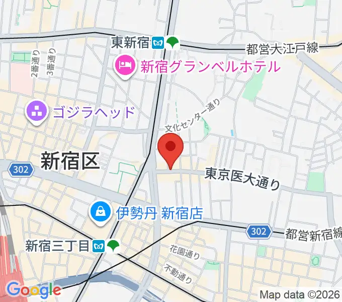 新宿レフカダの地図