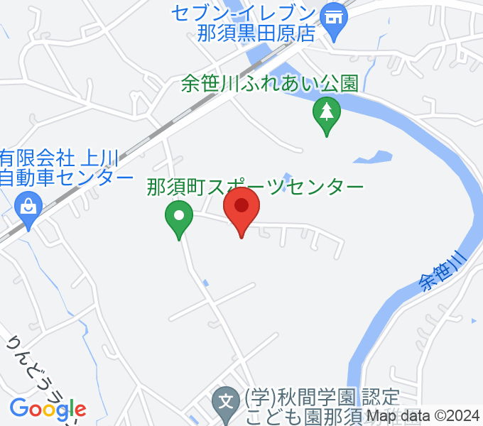 那須町文化センターの場所