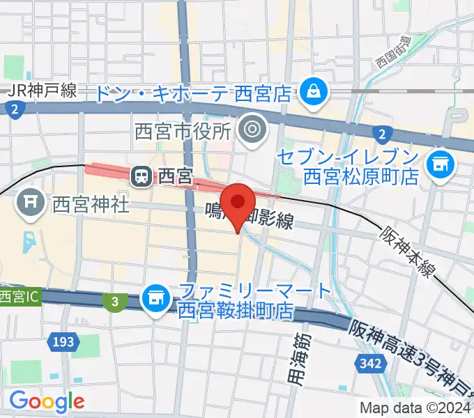 LiveSpot Penguinの地図