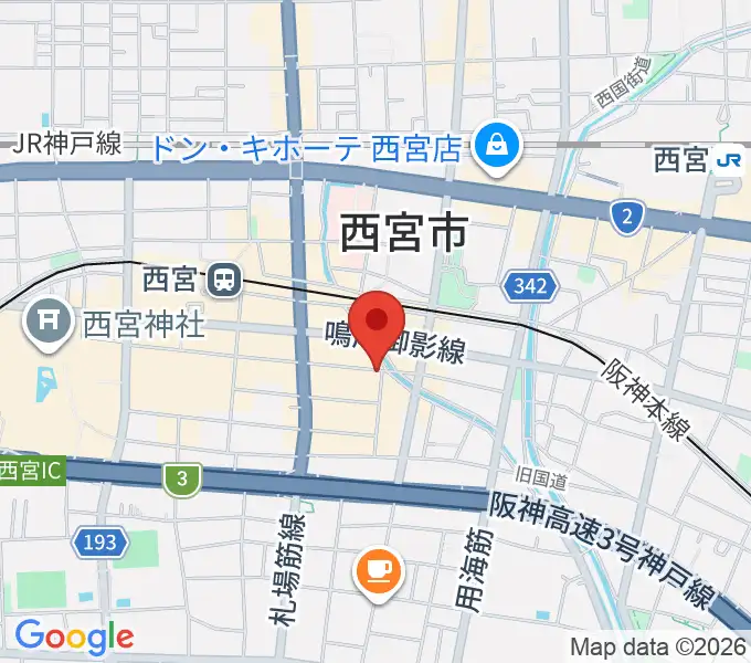 LiveSpot Penguinの地図
