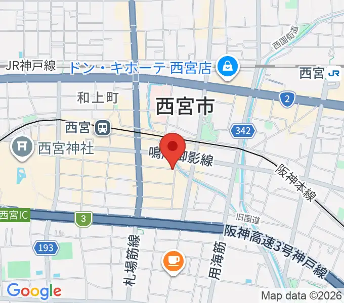 LiveSpot Penguinの地図