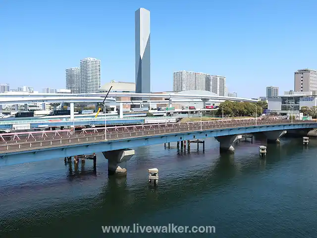 青海橋の解体工事