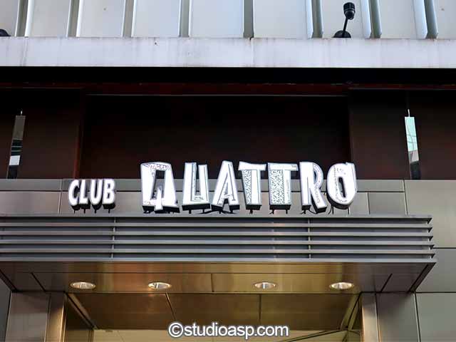 渋谷CLUB QUATTRO